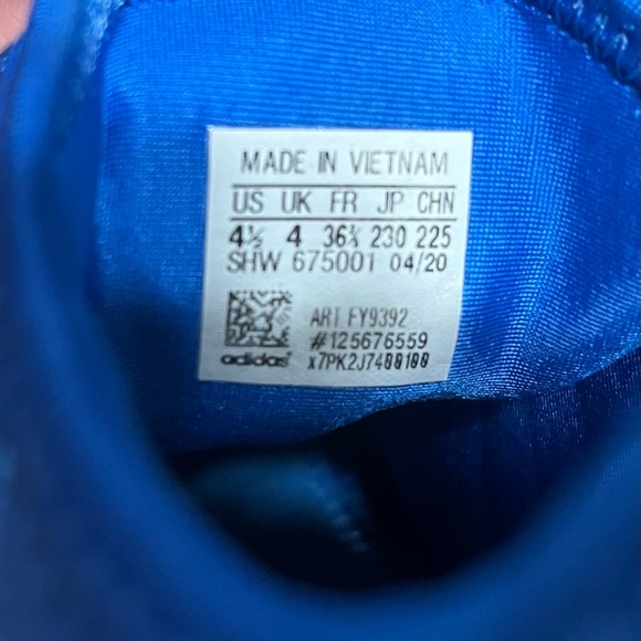 ADIDAS  U_Path X, style code EF9184, size US 4.5 / EU 36⅔ - Rare color combo. - Picture 8 of 10